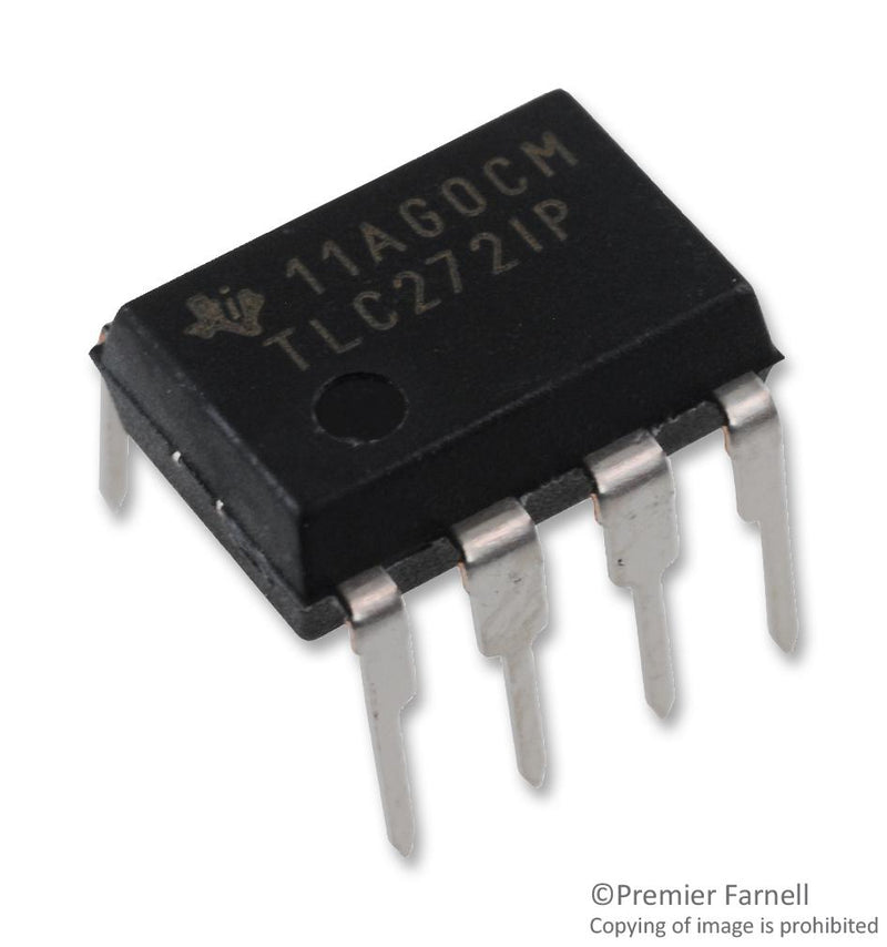 TEXAS INSTRUMENTS TLC272IP OP AMP, 1.7MHZ, 3.6V/uS, DIP-8