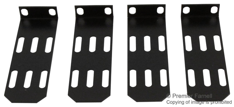 BUD INDUSTRIES CSB-1351 ADAPTER BRACKET, OPEN RACKS, STEEL, PACKAGE CONTAINS 2 PAIR