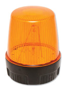 Visionalert 31102270 Beacon Xenon Amber Single Flash 2W 100VDC 72VAC IP67 81mm Dia. 100mm Height