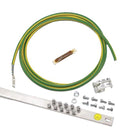 Panduit Rgrkcbnjy Enclosure Accessory Retrofit Rack Grounding Busbar and Jumper Kit