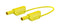 Staubli 28.0124-200-24 Banana Test Lead PVC 4mm Stackable Plug Shrouded