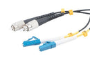 L-COM FCA-SFCULCUD15 FO Cable FC DUPLEX-LC SM 49.2FT New