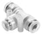 Festo NPQP-T-Q8-Q6-FD-P10 Pneumatic Fitting Push-In T-Fitting 10 bar 8 mm PP (Polypropylene) Npqp