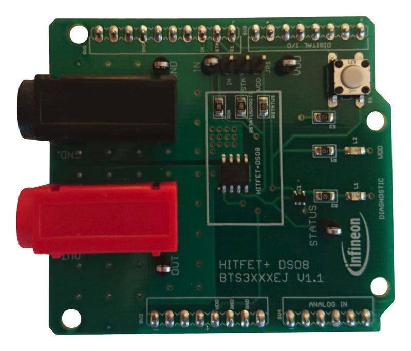 Infineon BTS3050EJDEMOBOARDTOBO1 Demonstration Board Power Management BTS3050EJ Low Side Switch