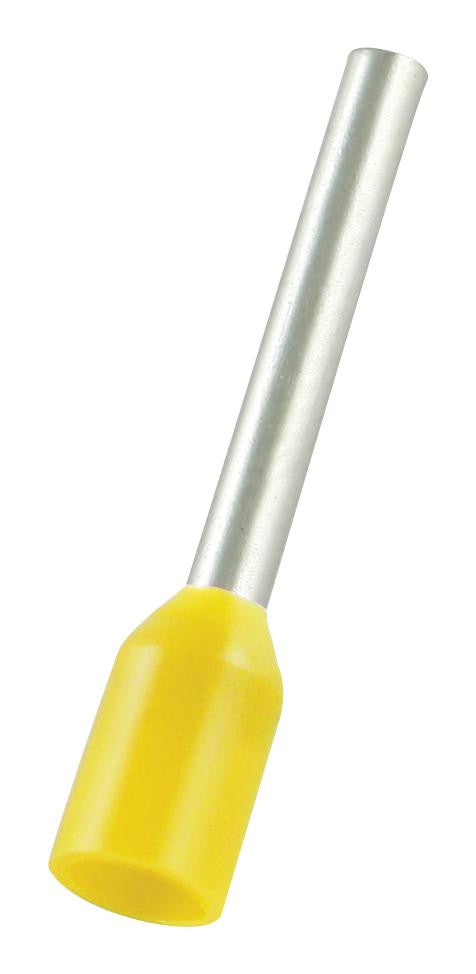 MULTICOMP MC1810-07-YL TERMINAL, WIRE FERRULE, 18AWG, YELLOW