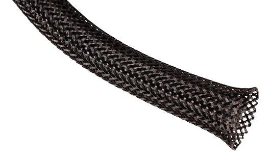 PRO POWER SPC12212 SLEEVING, EXPANDABLE, 3.175MM, BLACK, 100FT