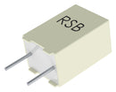 Kemet RSBIC3100AA00K DC Film Capacitor 0.1 &micro;F 250 V PET (Polyester) &plusmn; 10% RSB Series Radial Box