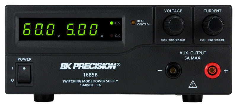 B&amp;K Precision BK1685B Bench Power Supply Adjustable 1 Output V 60 0 A 5