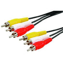 PRO Signal PSG00264 1.5 Composite A/V Cable 1-RCA M-M and 2-RCA 64T7426