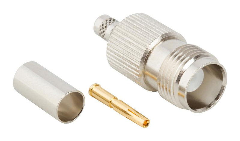 Amphenol RF 122373 122373 / Coaxial Connector TNC Straight Jack Crimp 50 ohm RG55 RG142 RG223 RG400