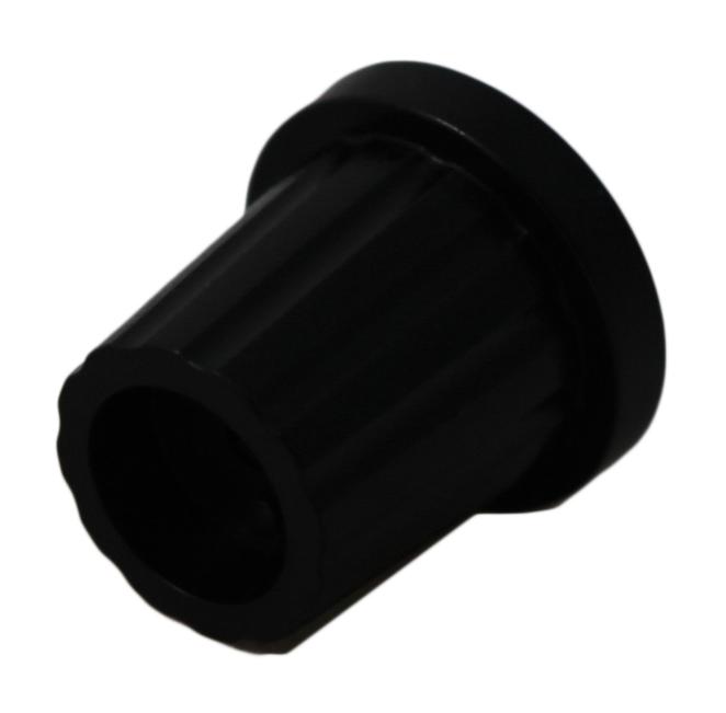 Multicomp CP-AA19A-D(6.4)/B6 CP-AA19A-D(6.4)/B6 Knob D Shaft 6.4 mm Plastic Round With Top Indicator Line 19