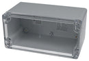 BUD Industries PN-1333-AC PN-1333-AC Enclosure Wall Mount PC GREY/CLEAR