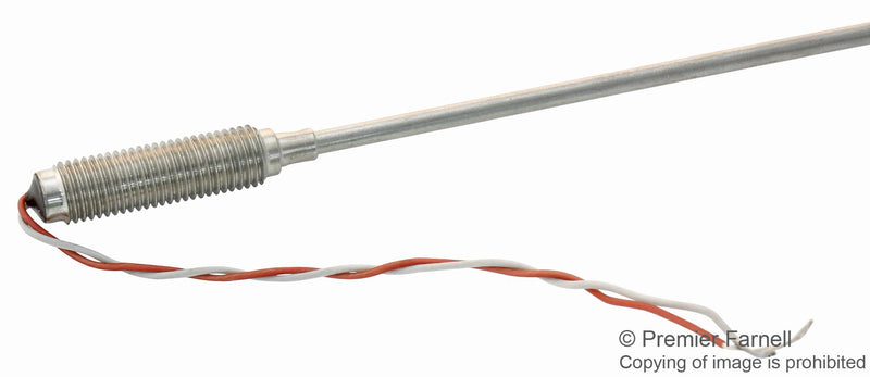 Labfacility XF-1096-FAR Thermocouple W/ Threaded Pot T -100 &deg;C 400 Stainless Steel 3 " 100 mm