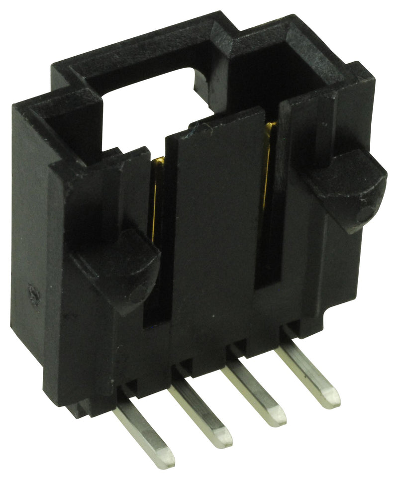 Molex 70555-0038 Wire-To-Board Connector 2.54 mm 4 Contacts Header SL 70555 Series Through Hole 1 Rows