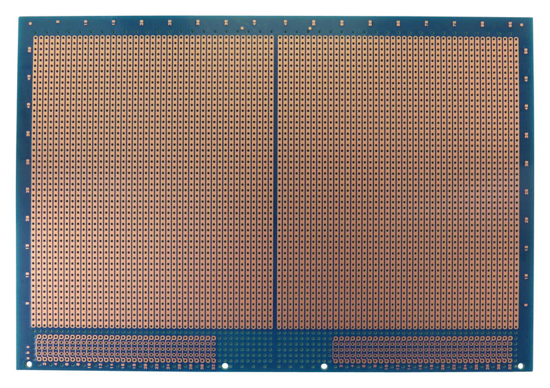 Multicomp PRO MP005894 MP005894 Eurocard PCB Board 233.4 mm X 160 Double Epoxy Glass Composite Oktapad Series