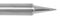 Pace 1130-0002-P1 Soldering Iron Tip Conical Sharp 0.4 mm Width Accudrive Blue Series