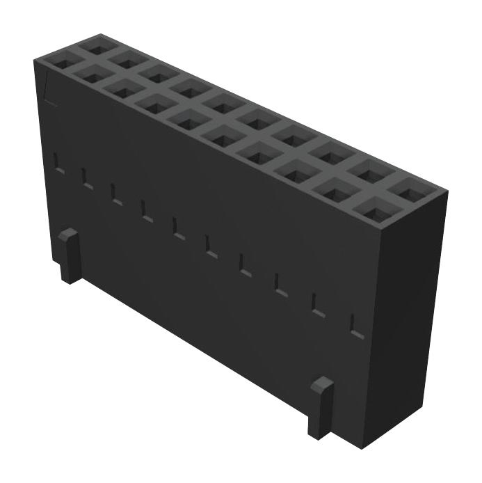 Molex 22-55-2203 Wire-To-Board Connector 2.54 mm 20 Contacts Receptacle SL 70450 Series 2 Rows