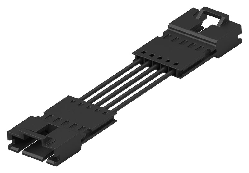 TE Connectivity 2267796-1 Cable Assembly Wire to Board Plug 2 Ways 2.54 mm 1 Row 75 2.95 "