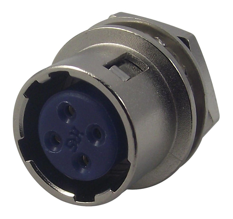 HIROSE(HRS) HR10-7R-4S(73) HR10-7R-4S(73) Circular Connector HR10 Series Panel Mount Receptacle 4 Contacts Solder Socket