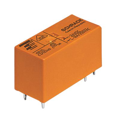 Schrack - TE Connectivity 1-1415898-8 Power Relay SPST-NO 5 VDC 16 A RT1 Inrush Series Through Hole DC Monostable