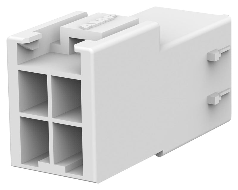 AMP - TE Connectivity 179465-1 Connector Housing Power Double Lock Series Receptacle 4 Ways 3.96 mm