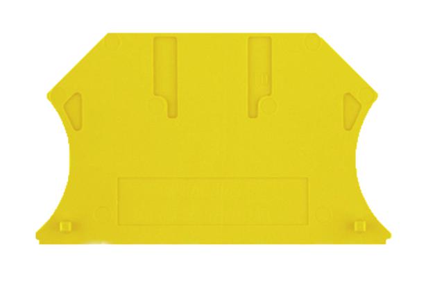 Weidmuller 1050020000 END Plate Wemid Yellow