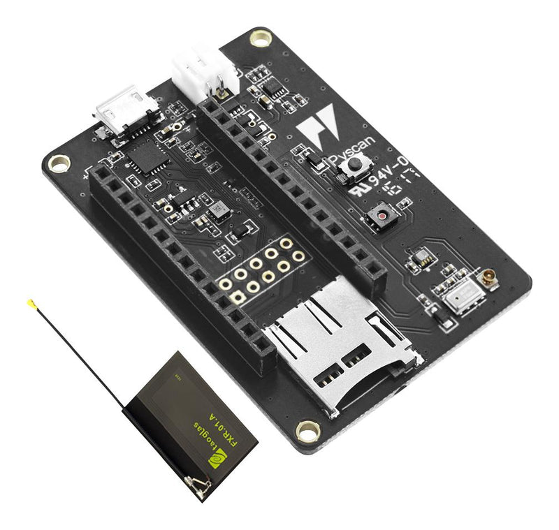 Pycom Pyscan Daughter Board Sensor Shield for Development Boards NFC Antenna Included