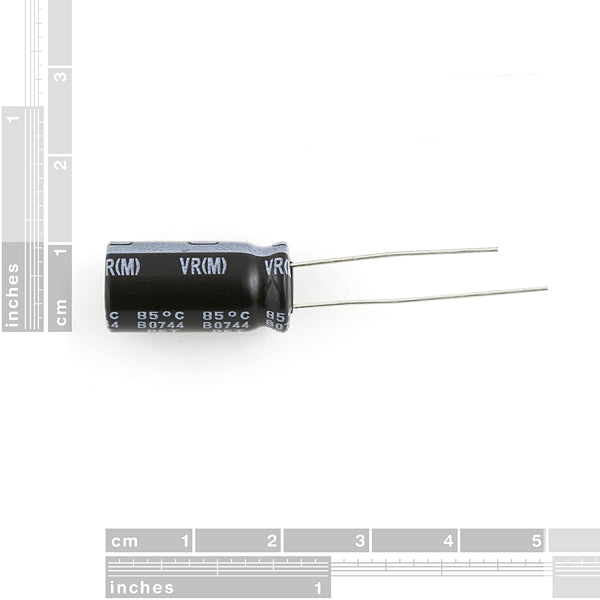 SparkFun Electrolytic Decoupling Capacitors - 1000uF/25V