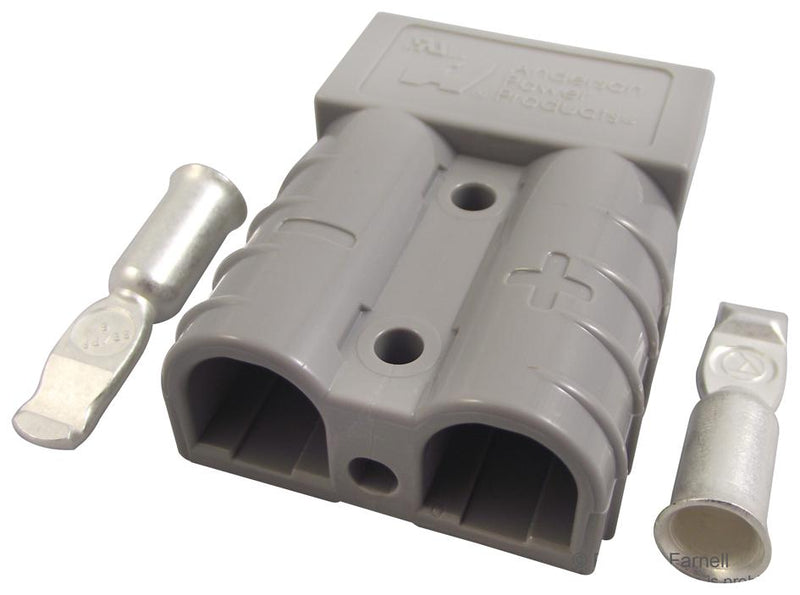 Anderson Power Products 6319. Rectangular Connector SB50 2 Contacts Plug Crimp 1 Row