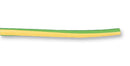 Multicomp PRO PVC-3-45-CL Sleeving Insulating Flexible PVC (Polyvinylchloride) Green / Yellow 3 mm 100 m 328 ft