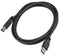 Startech USB3CAB2M USB Cable Type A Plug to B 2 m 6.6 ft 3.0 Black