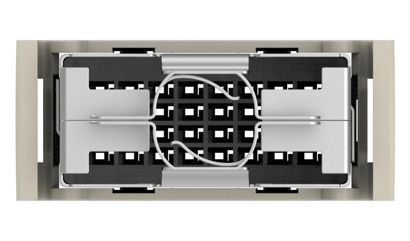 AMP - TE Connectivity T2111322101-000 Heavy Duty Connector Module 32 Contacts Plug Crimp Pin Not Supplied