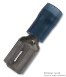 THOMAS & BETTS RB14-250F TERMINAL, FEMALE DISCONNECT, 0.25IN BLUE