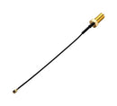 Taoglas CAB.719 RF / Coaxial Cable Assembly 90&deg; U.FL Plug to SMA Bulkhead Jack 1.13mm 50 ohm 3.9 " 100 mm