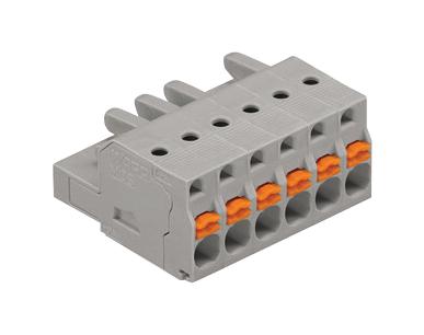 Wago 2231-103/026-000 2231-103/026-000 Pluggable Terminal Block 5 mm 3 Ways 24AWG to 12AWG 2.5 mm&Acirc;&sup2; Push In 16 A