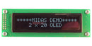 Midas MCOB22005A1V-EWS Alphanumeric Oled 20 x 2 White on Black 5V SPI English Euro Japanese 5.55 mm