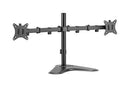 Multicomp PRO MP010432 Monitor Arm Articulating Steel Desktop Dual Black 17" to 32" Screen Size New