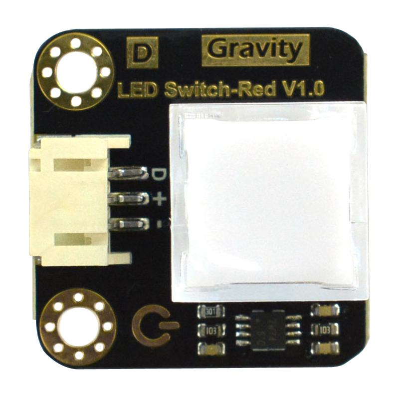 Dfrobot DFR0789-R DFR0789-R LED Switch Gravity Red Arduino Board New