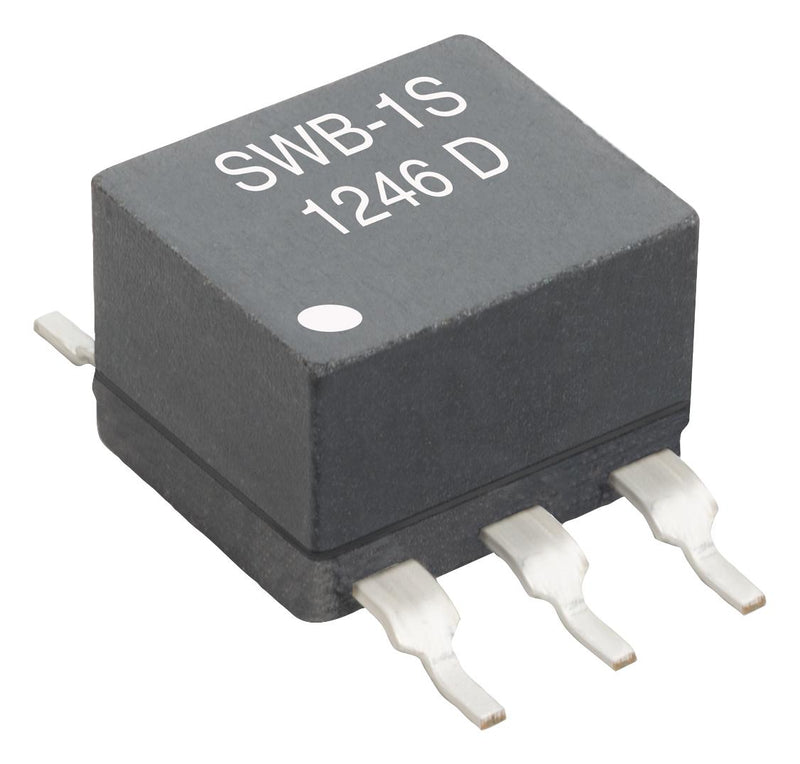 Coilcraft SWB1010-SMLB RF Transformer Wideband 4 Pin 0.005 - 100 MHZ 1:1 250 mA SMD SWB Series