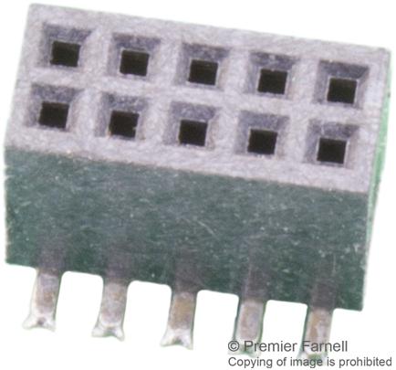 Greenconn CSEC202-2502A001C1AC Board-To-Board Connector 1.27 mm 50 Contacts Receptacle CSEC202 Series Surface Mount 2 Rows