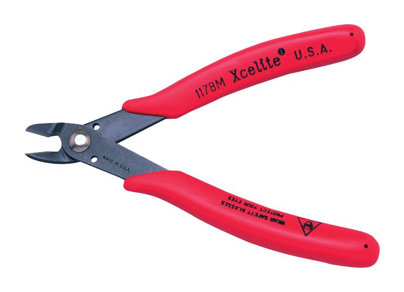 Xcelite 1178M Cable Cutter 143mm 1.6mm Soft Wire Flush Blade Edge