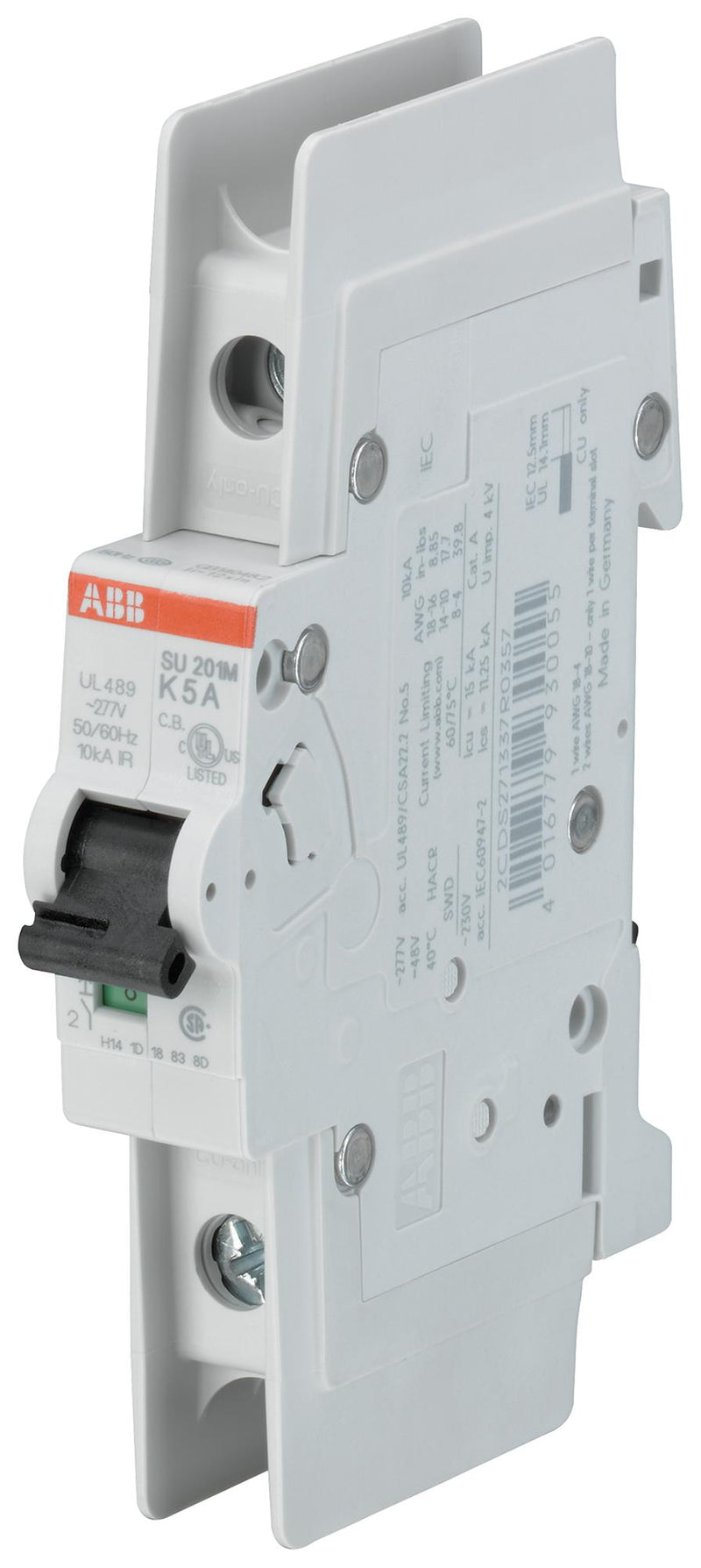 ABB SU201M-K6 Circuit Breaker 1 Pole 6A