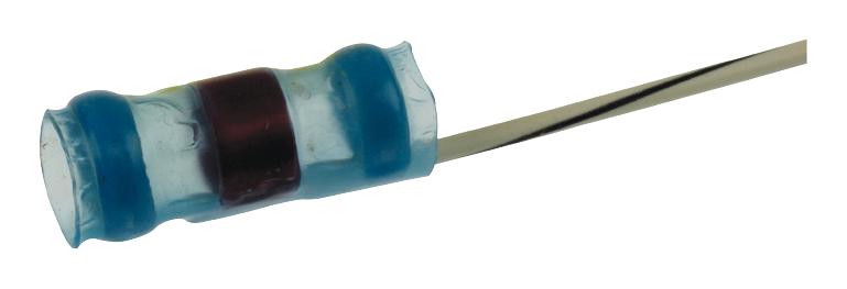 Raychem - TE Connectivity 343648-000 Solder Sleeve Terminator 4.3 mm Blue (Transparent) Pvdf (Polyvinylidene Fluoride) 16.5