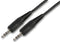 PRO SIGNAL JR8013-10M Audio / Video Cable Assembly, 3.5mm Stereo Jack Plug, 3.5mm Stereo Jack Plug, 32 ft, 10 m, Black