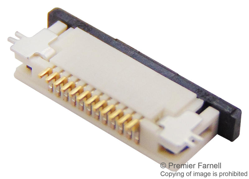 Molex 52745-1297 52745-1297 FFC / FPC Board Connector 0.5 mm 12 Contacts Receptacle Easy-On 52745 Surface Mount Top