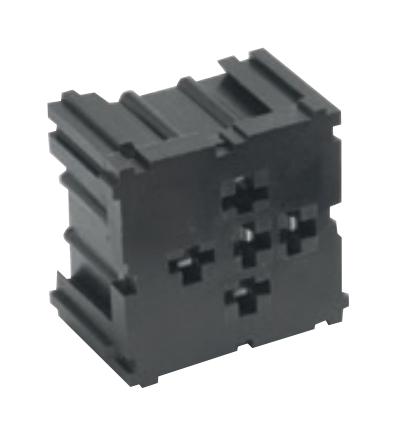 Littelfuse 03540506Z Relay Socket Panel Quick Connect 5 Pins 48 VDC POWR-BLOK Series