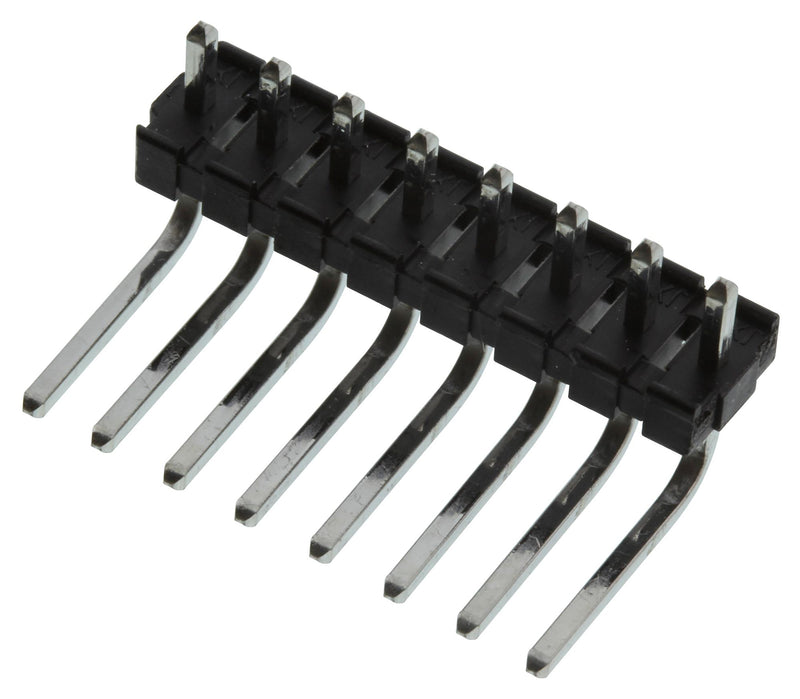 Molex 26-48-1082 Pin Header Board-to-Board 3.96 mm 1 Rows 8 Contacts Through Hole Right Angle