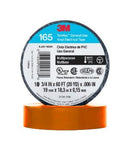 3M 165OR4A Tape PVC 19MM X 18M Orange