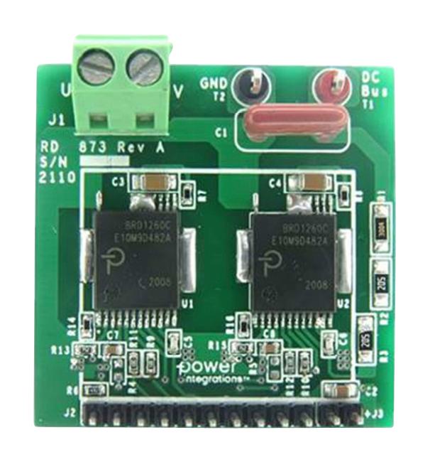 Power Integrations RDK-873 RDK-873 Reference Design Board BRD1260C Single-Phase Brushless DC Motor