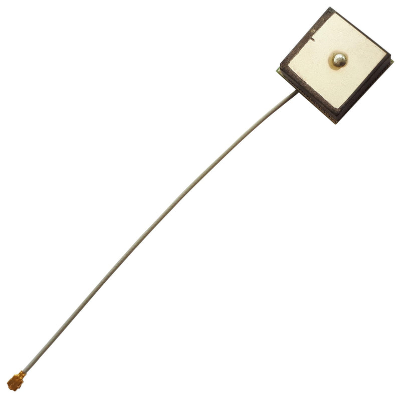 Siretta ECHO26A/0.1M/IPEX/S/S/15 Patch GPS Antenna 1.57542GHz 1.5 Vswr 27dBi Gain 50ohm R/H Circular Polarisation I-Pex Connector